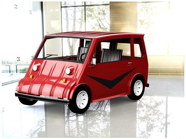 Silvian Motors Unit 03, a compact electric city car